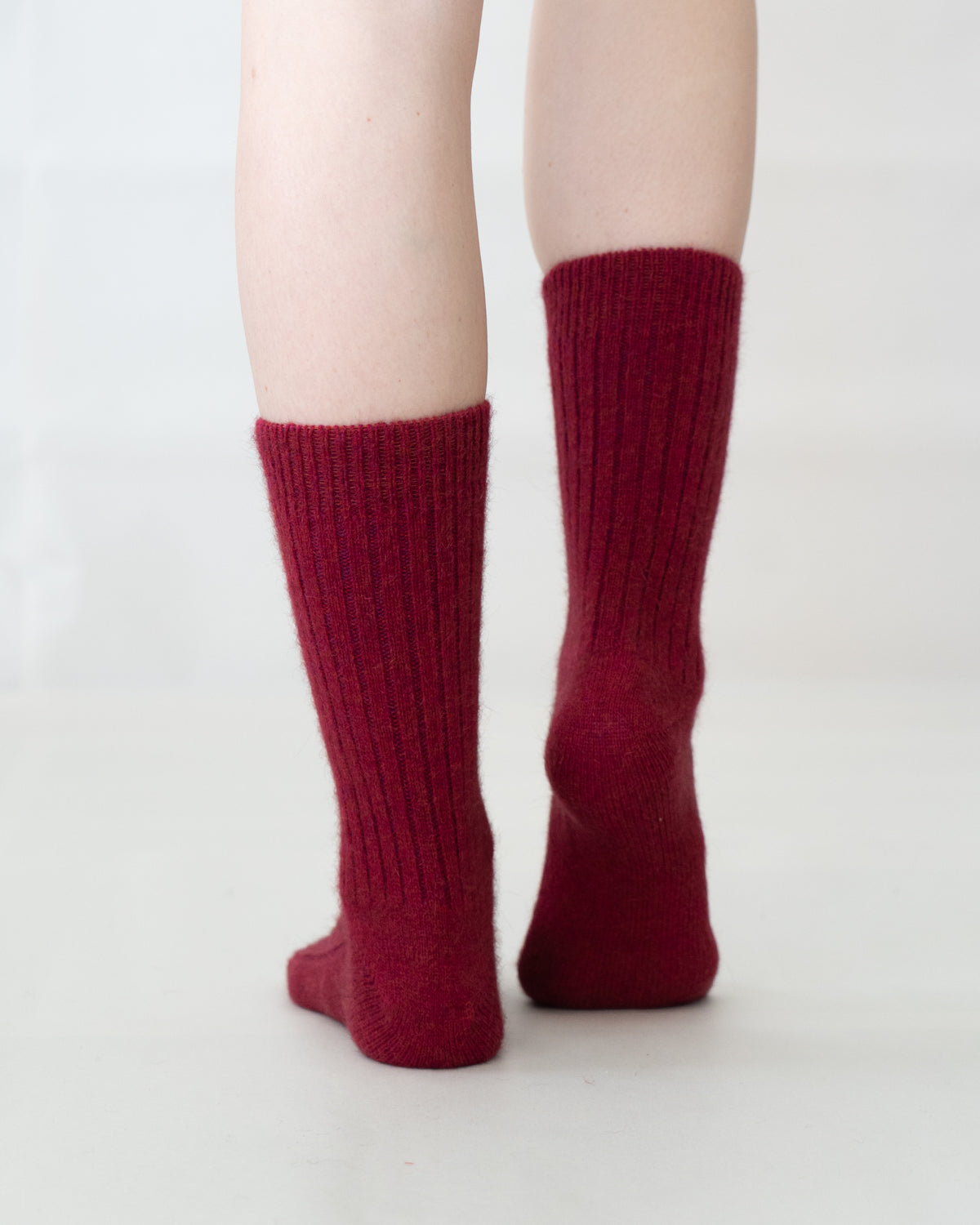Socks Possum Merino Ribbed
