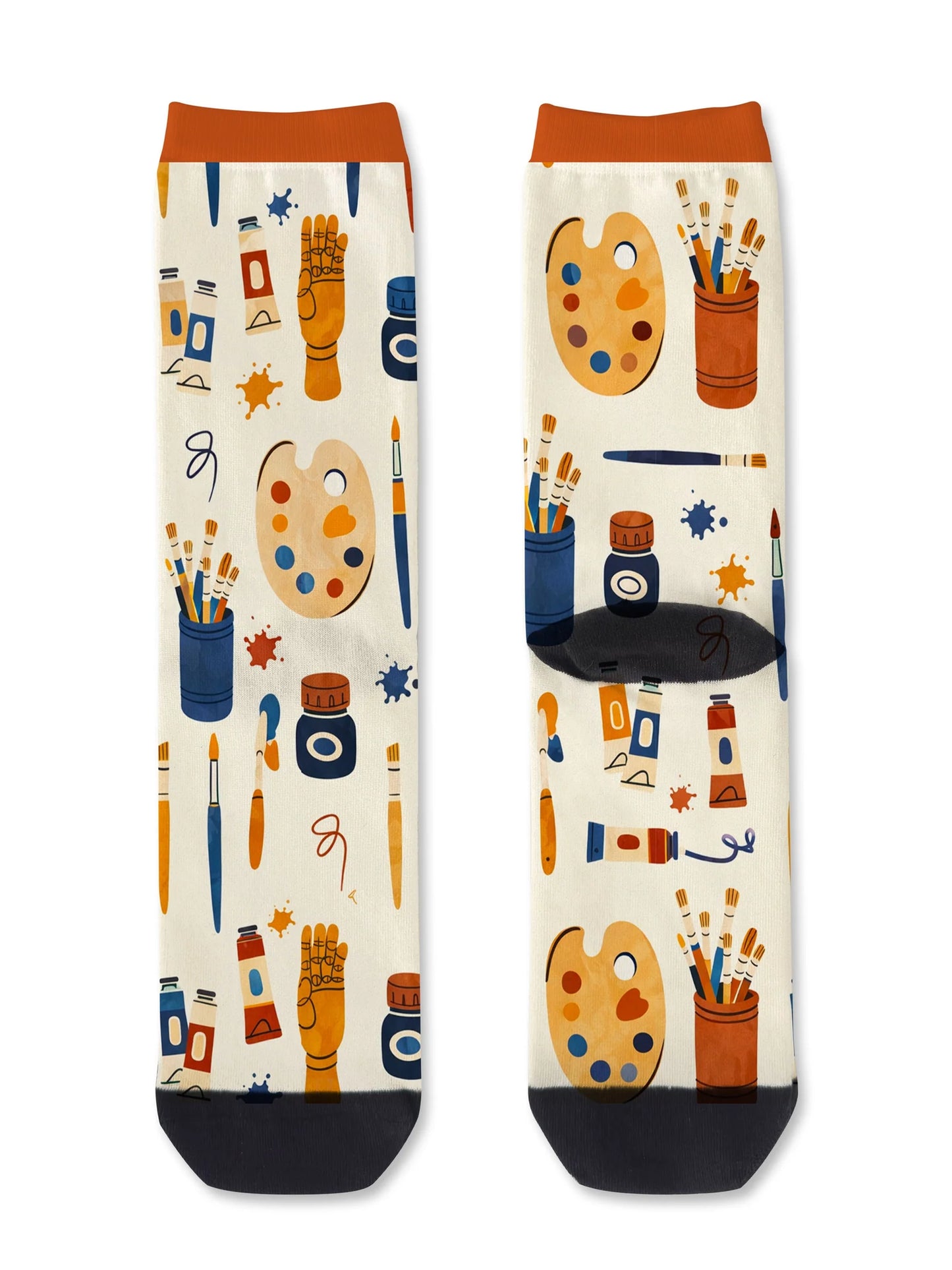 Socks Bamboo Pattern Unisex