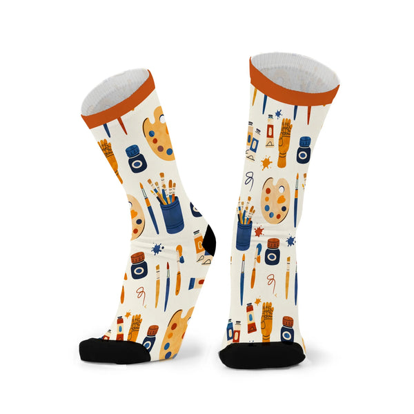 Socks Bamboo Pattern Unisex