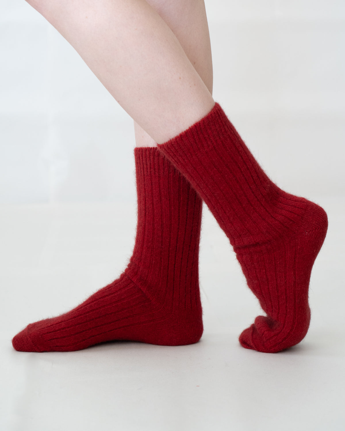 Socks Possum Merino Ribbed