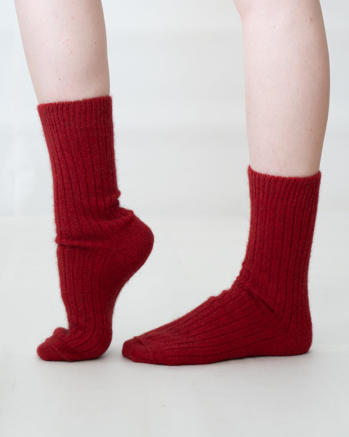 Socks Possum Merino Ribbed