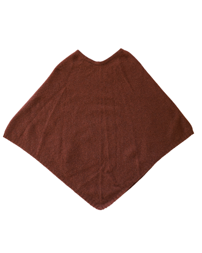 Poncho Possum Merino Classic Russet