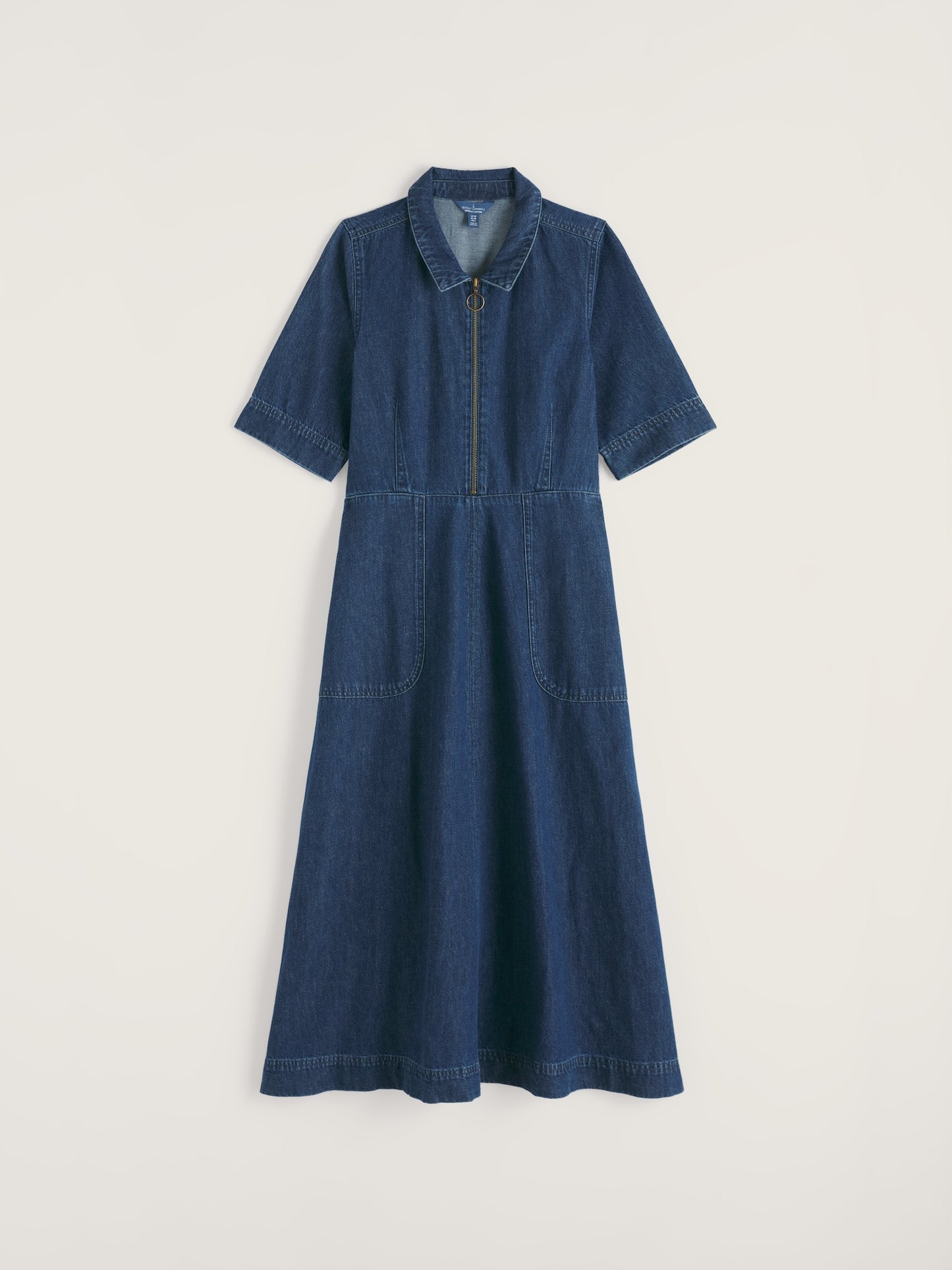 Gwenter Denim Midi Dress