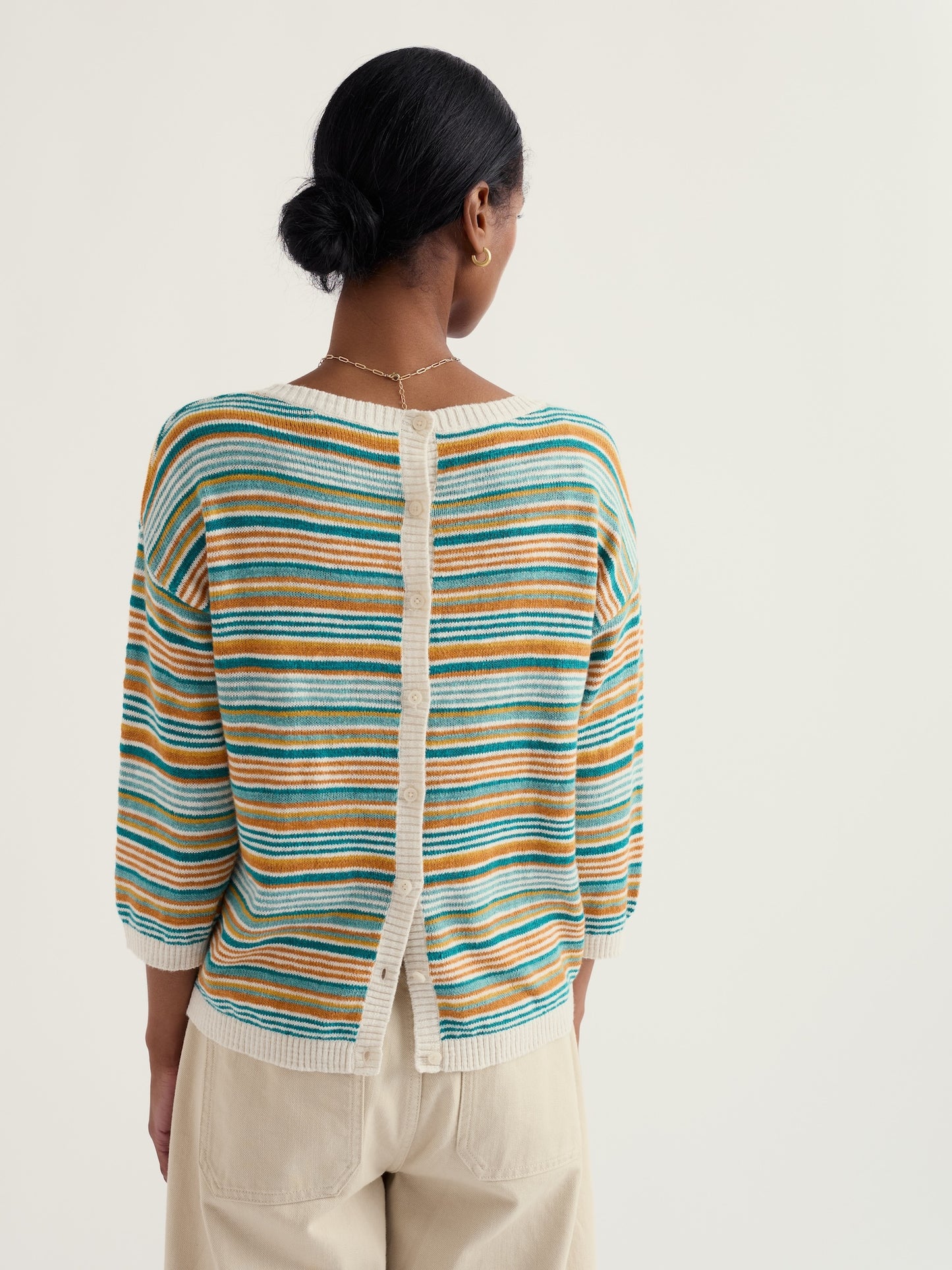 Women's Knavock Striped Jumper