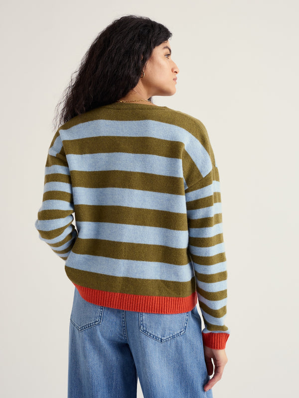 Pinwell Striped Cardigan