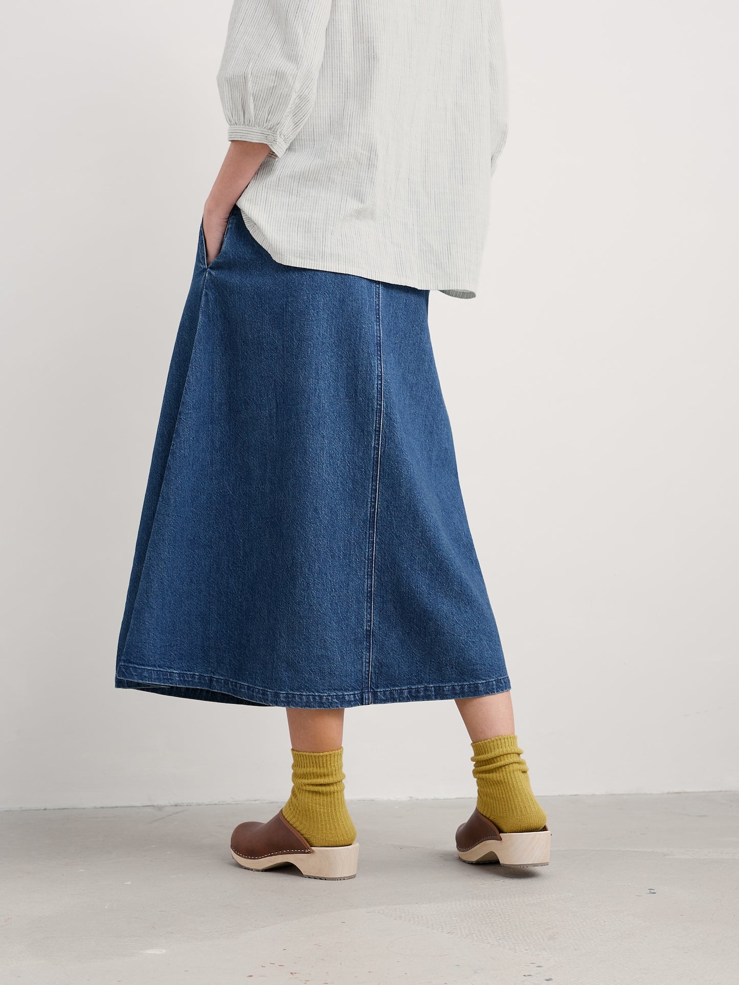 Restharrow Denim Skirt