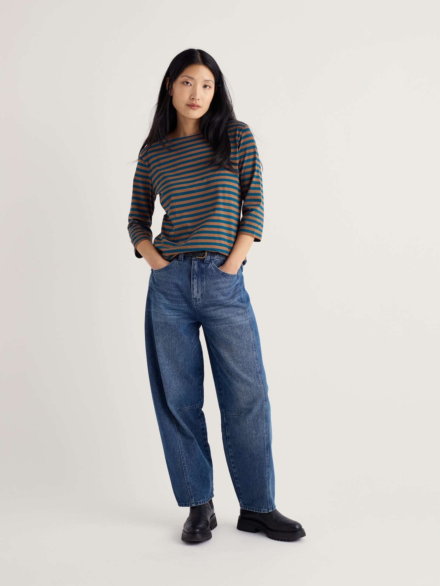 Sailor 3/4 Sleeve Top