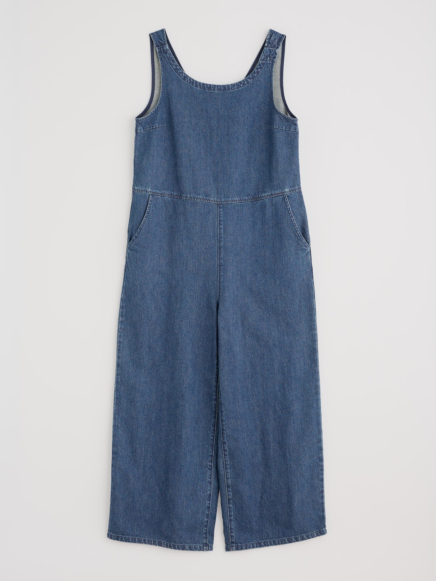 Salt Air Denim Jumpsuit