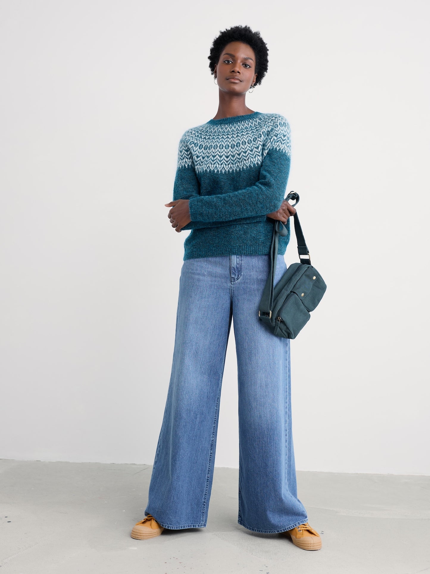 Spruce Frost Mohair Jumper