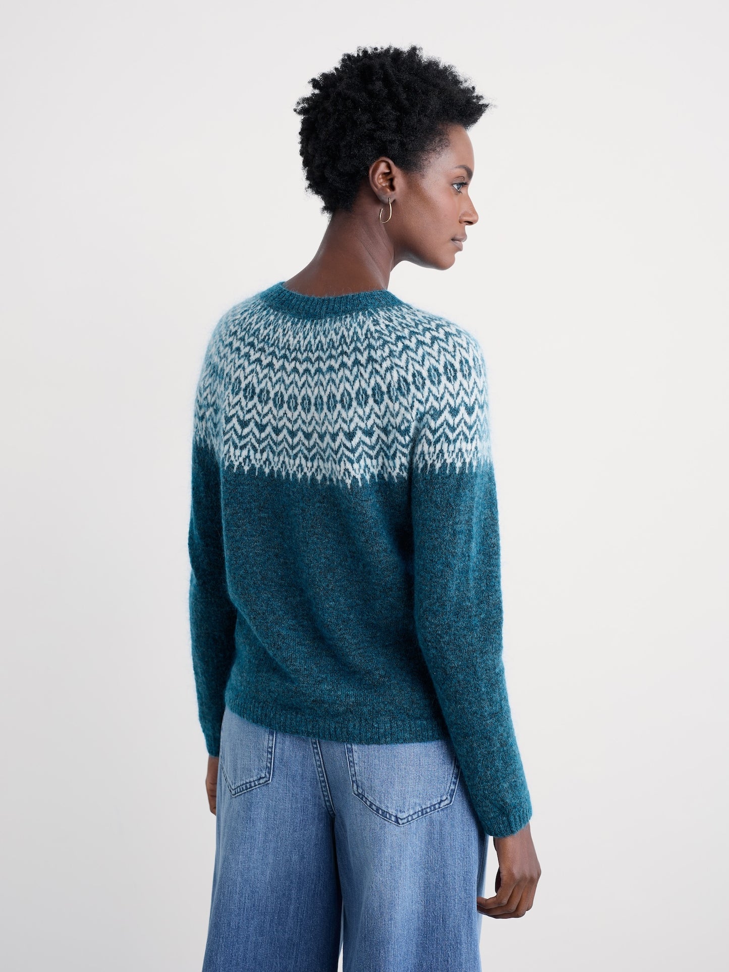 Spruce Frost Mohair Jumper