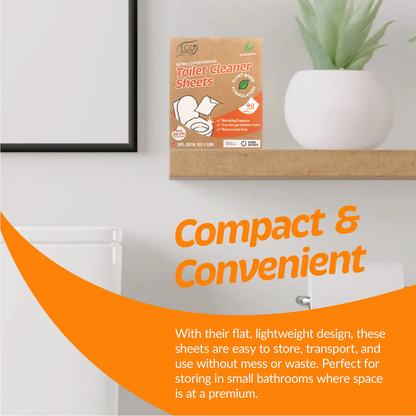 Toilet Cleaner Sheets Eucalyptus - 40 Pack