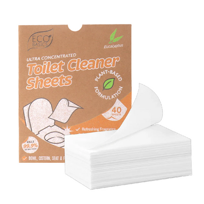 Toilet Cleaner Sheets Eucalyptus - 40 Pack