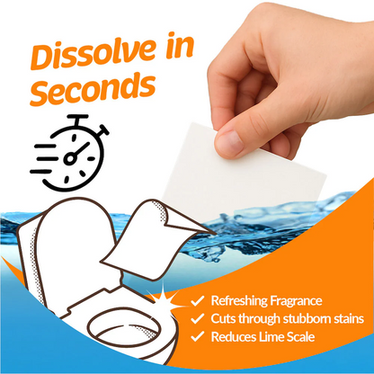 Toilet Cleaner Sheets Eucalyptus - 40 Pack