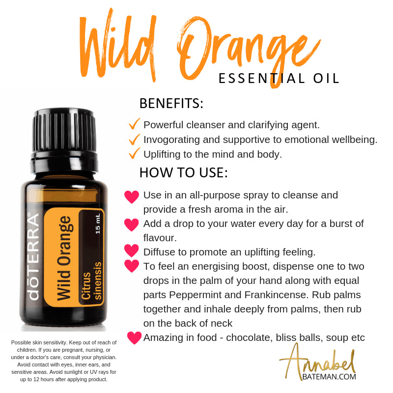 Wild Orange Essential Oil - doTERRA 15ml