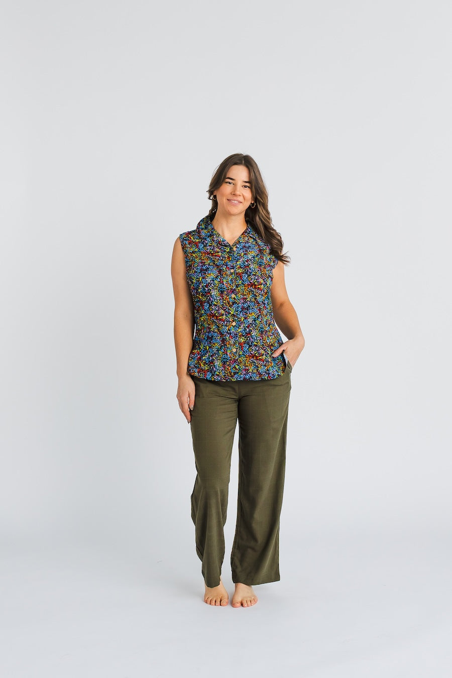 Bamboo Fibre Beach Pants Womens