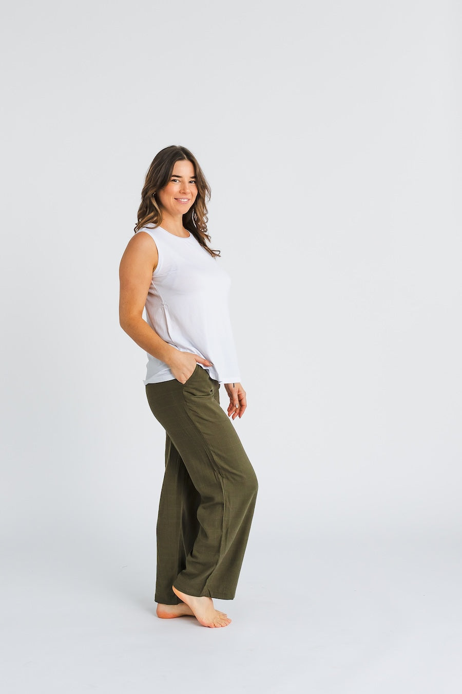 Bamboo Fibre Beach Pants Womens