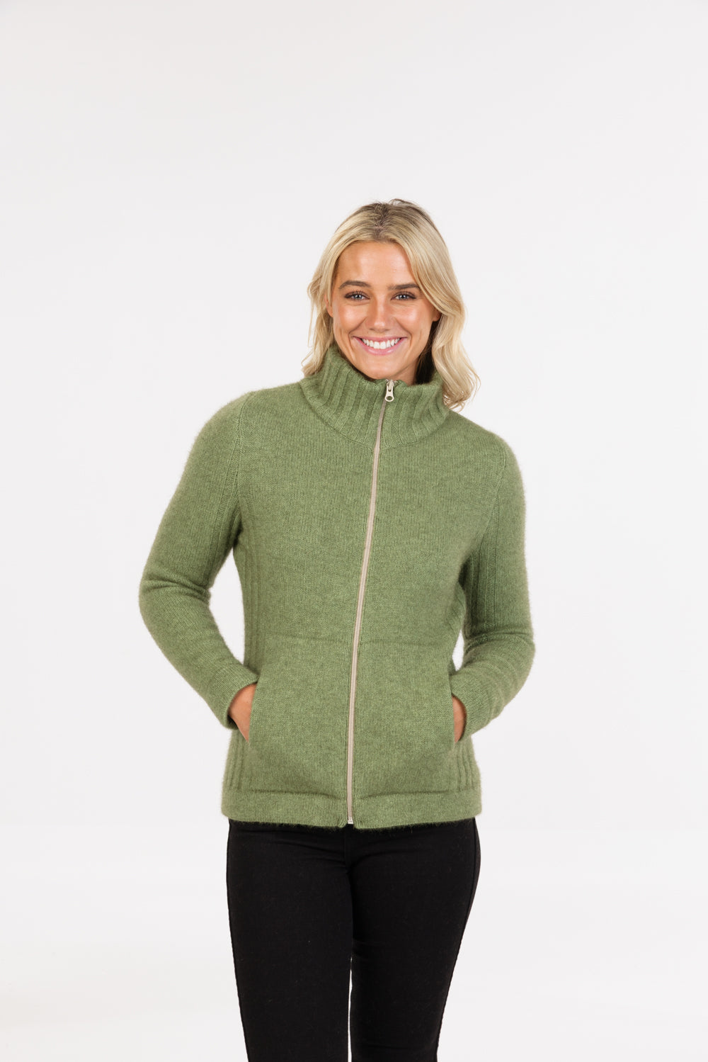 Essential Possum Merino Full Zip Jacket