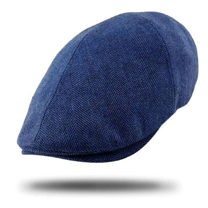 Wool Blend Flat Cap
