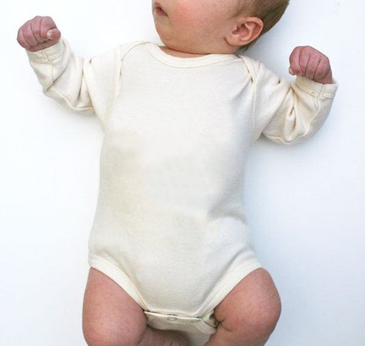 Baby Onesie Bamboo Long Sleeve Children Baby & Ewe 0-3 Months 
