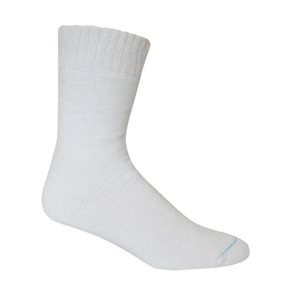 Socks Bamboo Extra Thick General Bamboo Textiles M4-6 W6-8 White 