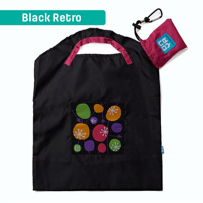 Shopping Bag Recycled Reusable - onya General onya 27Litre Black Retro 