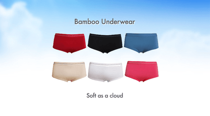 Bamboo Boyleg Briefs Women Underwear Bamboo Textiles 