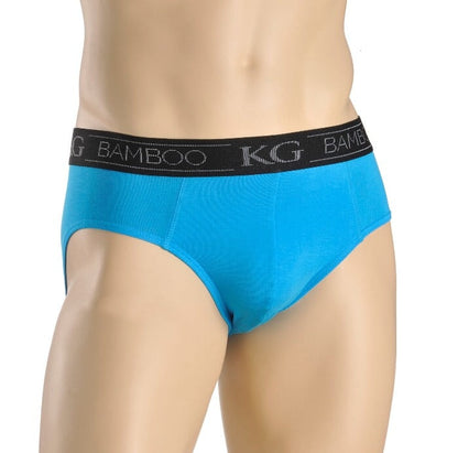 Bamboo Briefs for Men Underwear Kingston Grange Aqua S 