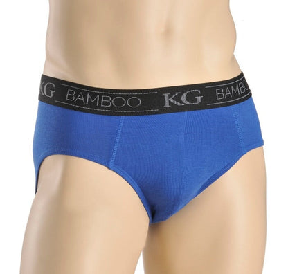 Bamboo Briefs for Men Underwear Kingston Grange Royal Blue S 