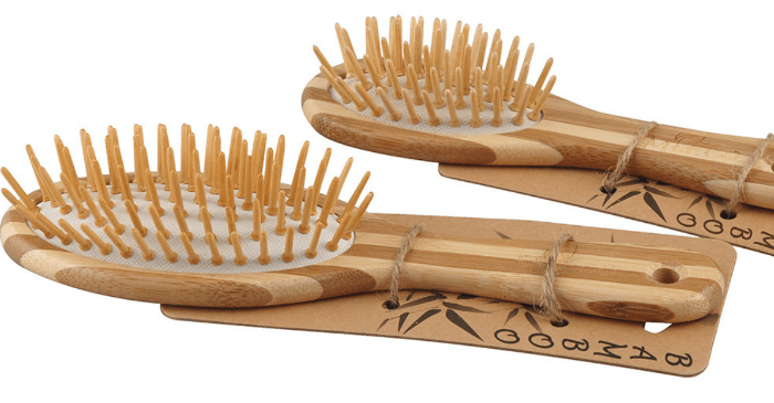Bamboo Hair Brush wellbeing MiEco Small 