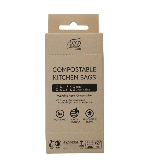 Bags Compostable Kitchen Bin General Eco Basics 