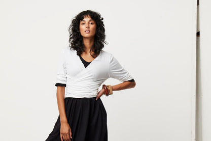 Shrug Ballet White Valia General Valia 