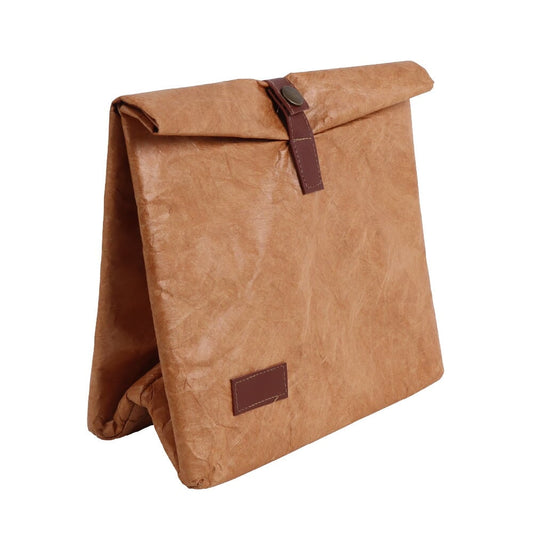 Lunch Bag Brown Paper Reusable General Eco Basics 