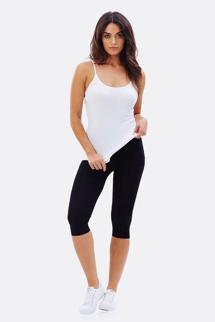 Womens white cropped leggings cheap