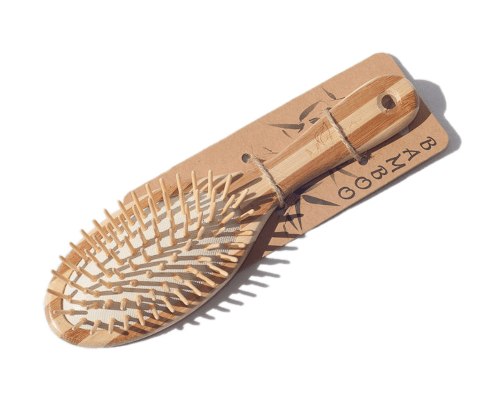 Bamboo Hair Brush wellbeing MiEco Large 