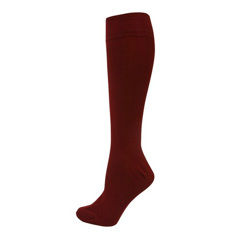 Socks Bamboo Knee High General Bamboo Textiles 8-11 Burnt Red 