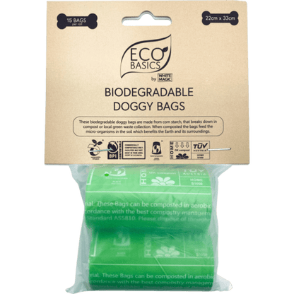 Bags Biodegradable Doggy 2 Pack General Eco Basics 