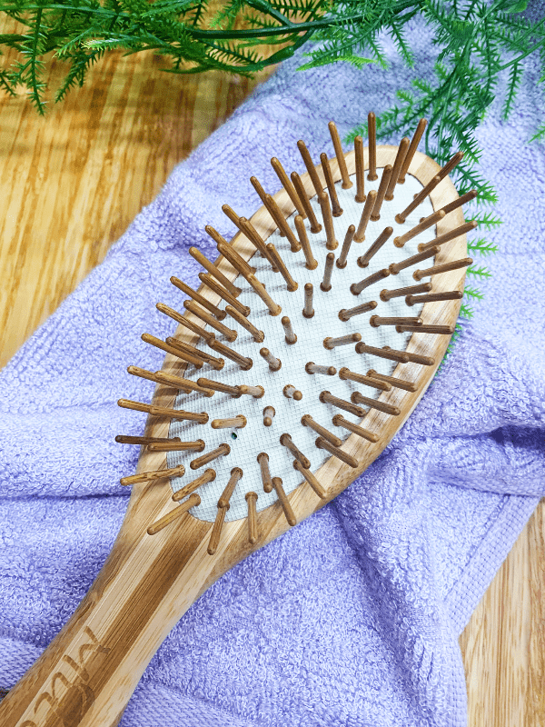 Bamboo Hair Brush wellbeing MiEco 