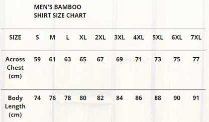 Shirt Men's Bamboo Long Sleeve Black General Kingston Grange 