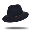 Hat Felt Fedora Charcoal General Hatworld Charcoal 